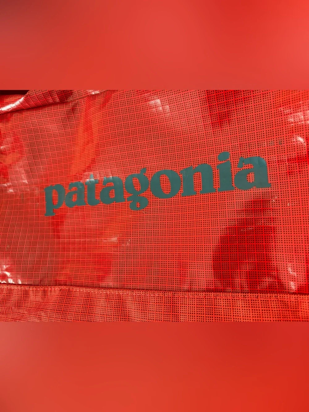 Patagonia Black Hole Duffel Bag 55L Backpack #49342 Hot Ember